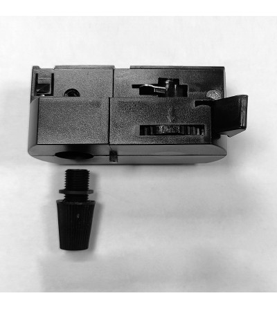 ADAPT. COLGANTE CARRIL MONOFASICO NEGRO